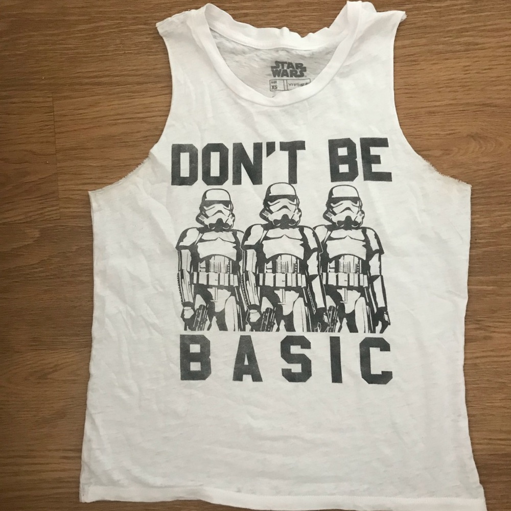 “Don’t be basic”- vest